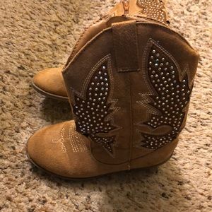 Girls sparkles cowboy boots
